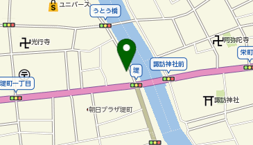 焼きそば青森の地図画像