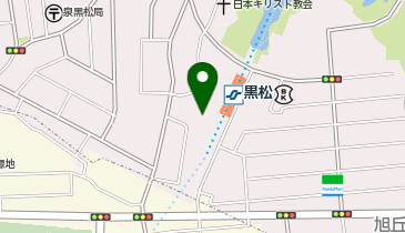仙台市黒松市民センターの地図画像