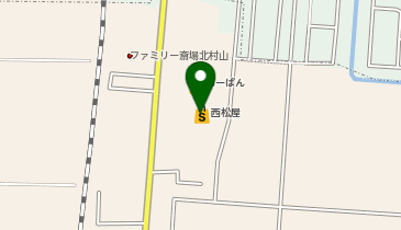 ブルースカイランドリーおーばん村山店の地図画像