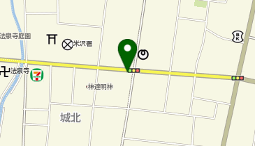 八千代理容室の地図画像