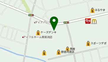 保険クリニック 原信マーケットシティ河渡店の地図画像