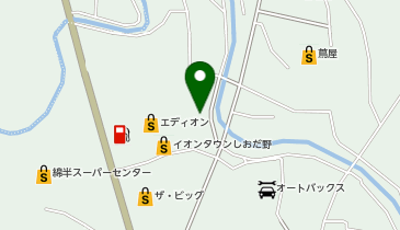 げんきや接骨院上田しおだ野の地図画像