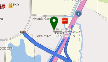 旭化成ホームズ株式会社宇都宮インターパーク展示場の地図画像