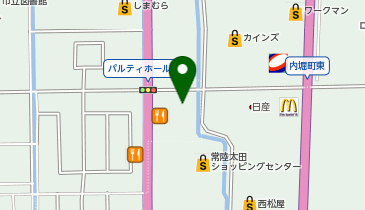 無印良品フォレストモール常陸太田の地図画像