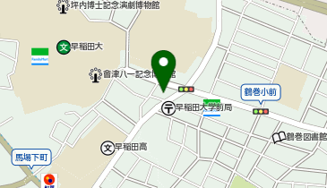 早稲田男髪サロンジュネコア(JUNECORE)の地図画像