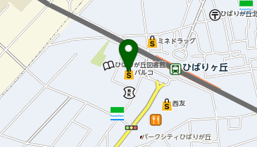 BANKANひばりヶ丘店の地図画像