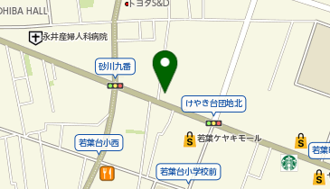 ピザハット 立川若葉町店の地図画像