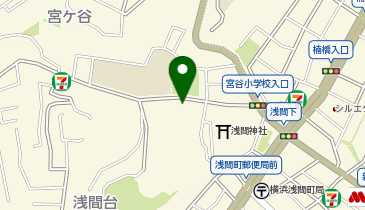 浅間台鍼灸接骨院の地図画像