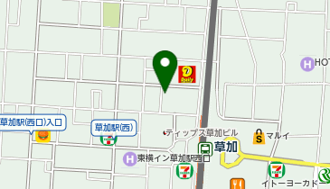山田駐輪場の地図画像