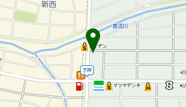 たぬきの森動物病院の地図画像