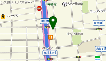 HIROメンズビューティサロンの地図画像