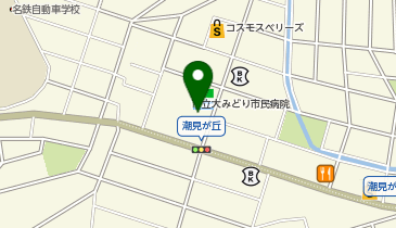 絵画教室ボザールの地図画像