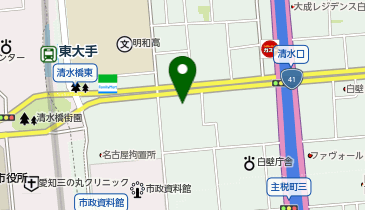 東海総合通信局 ラジオ・テレビ受信障害相談受付の地図画像