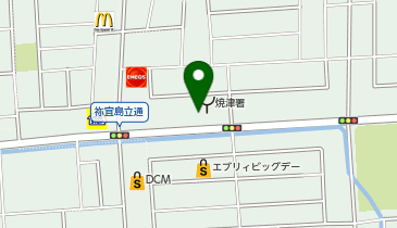 志太広域事務組合志太消防本部 情報指令課の地図画像