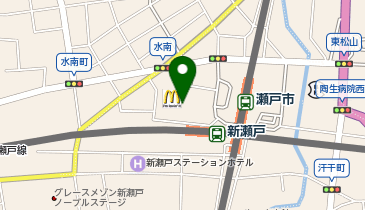 寿司丸忠バロー新瀬戸店の地図画像