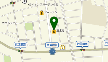 こみかるはうす小牧店の地図画像
