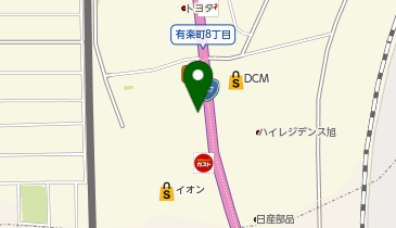 トライアングル半田店の地図画像