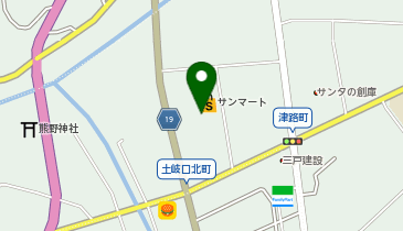 裕の食堂の地図画像