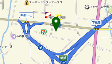 あおい薬局美濃店の地図画像
