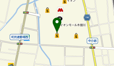 イオン木曽川店の地図画像