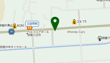 ファディー鈴鹿中央通り店の地図画像