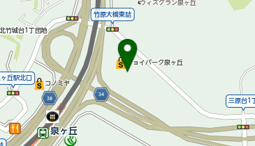 眼鏡市場ジョイパーク泉ヶ丘店の地図画像