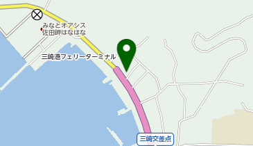 三崎薬局の地図画像