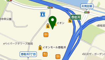 ASBee香椎浜店の地図画像