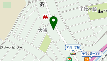 ポニータクシー配車室の地図画像