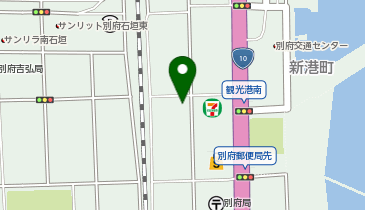 アブタールダンサガル別府店の地図画像