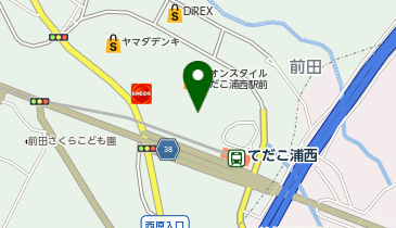 JINSイオンてだこ浦西店の地図画像