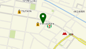 クスリのアオキ 中神立薬局の地図画像
