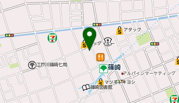 みよの台薬局在宅調剤センター篠崎店の地図画像