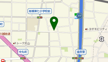 りはふれんず大山金井の地図画像