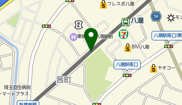 バーガーキングTXアベニュー八潮店の地図画像