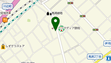 理容亀山の地図画像