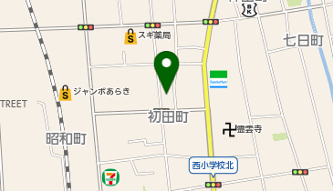 ヤマザキメガネ愛光堂の地図画像