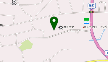 カメヤマローソクタウンワークショップの地図画像