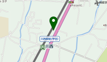 インテリア田守の地図画像