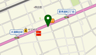 焼鳥と鴨鍋の店徳二の地図画像