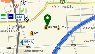 ベーカリーレストランC阪急西宮ガーデンズ店の地図画像