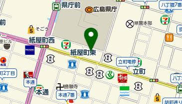 AIG損害保険株式会社 広島支店の地図画像