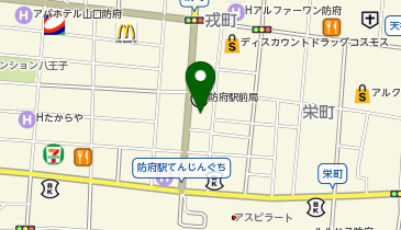 レンツ山口店の地図画像