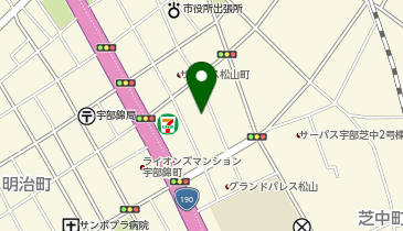 フェリース薬局宇部店の地図画像