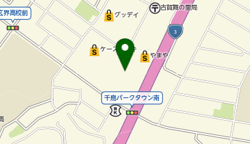 WECARS古賀店の地図画像