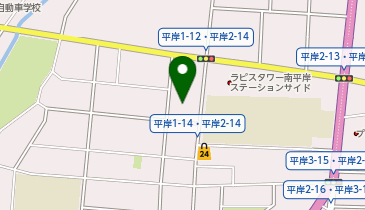 株式会社パーソナルベスト札幌支店の地図画像