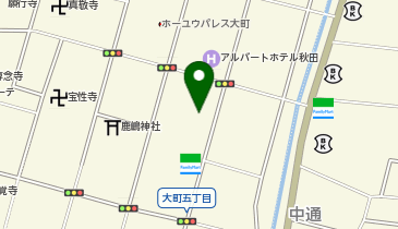 江戸屋福太郎・出前受付の地図画像