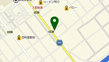 シズセイ代行サービスの地図画像