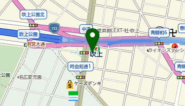 アンティークマーケット吹上の地図画像