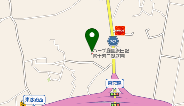 英雅堂グループ宝石の森の地図画像